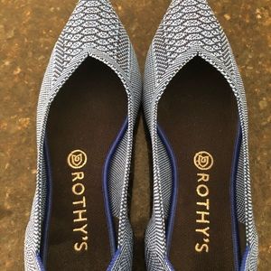 Rothy’s lapis python points 9.5